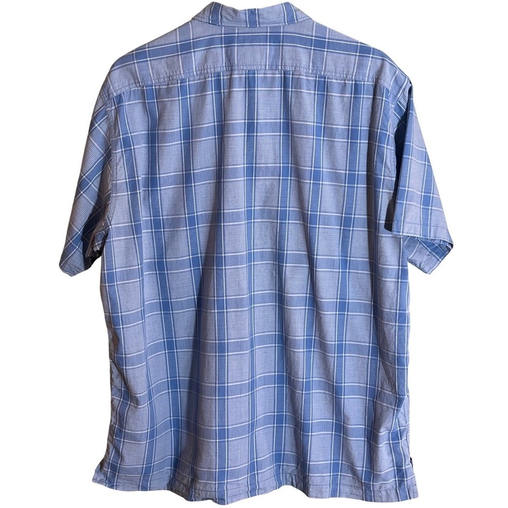 Ralph Lauren Polo Jeans Co. Blue Check Button Down Shirt Rodeo Cotton Large Mens - Picture 3 of 6